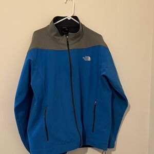 The North Face Men's Performance Jacket in Blue and Gray like new!   XXL